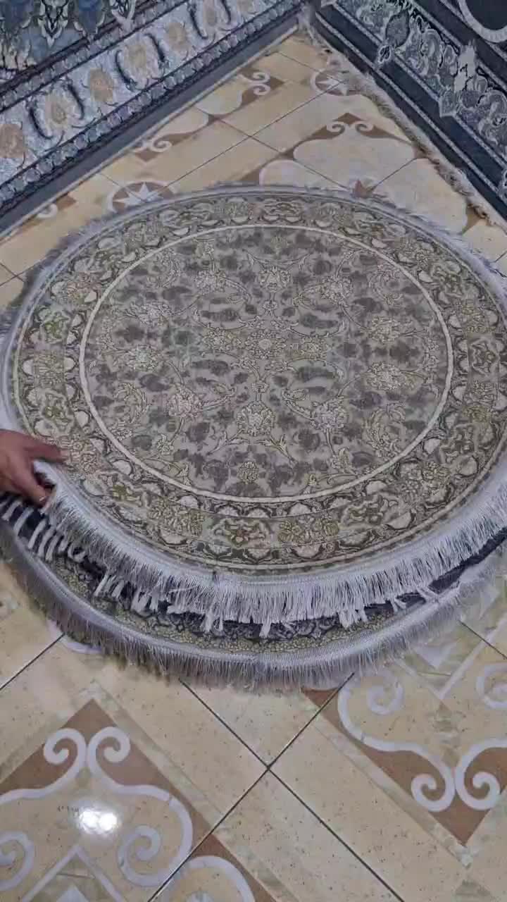 فرش گرد تخفیفی|فرش|زنجان, |دیوار