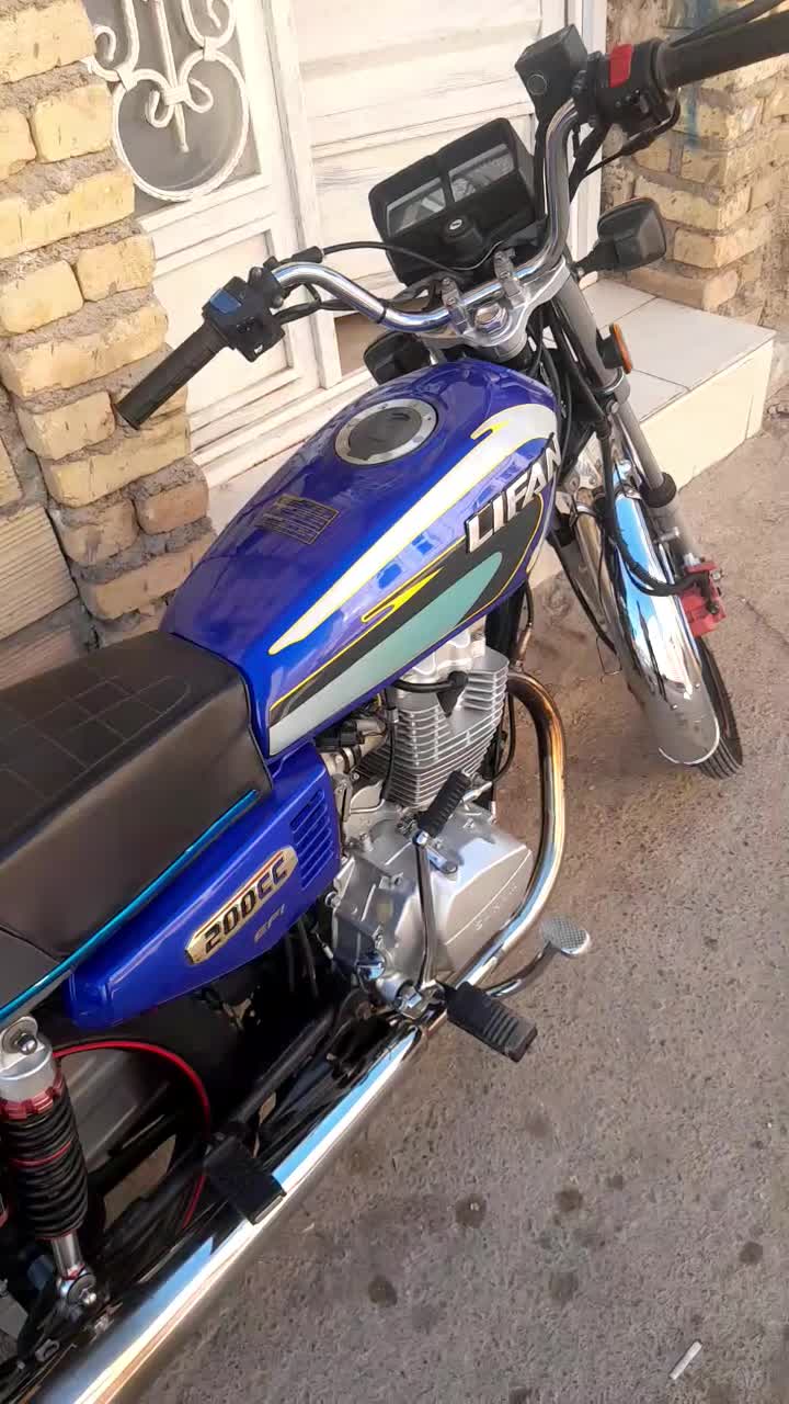 موتور سیکلت لیفان ۲۰۰ انژکتوری مدل ۱۴۰۳|موتورسیکلت|یزد, |دیوار