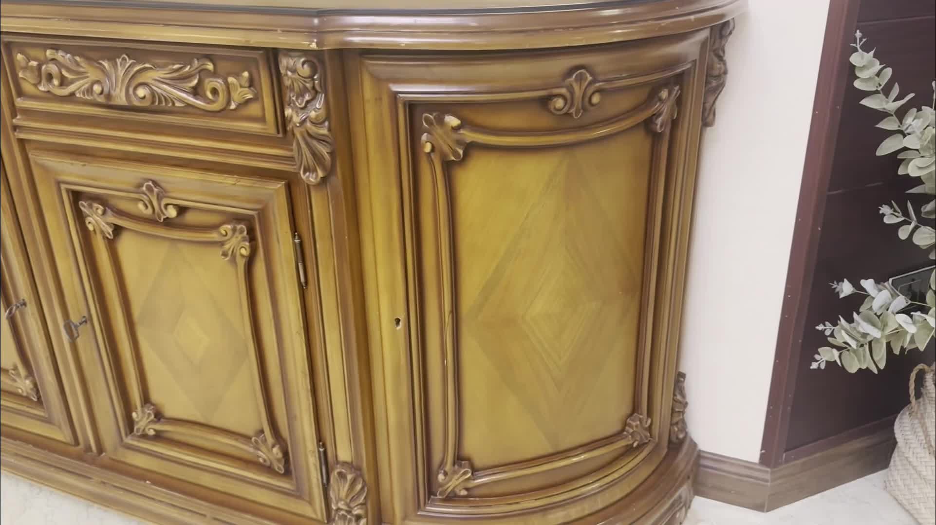 کنسول چوب گردو|بوفه، ویترین، کنسول|تهران, جهاد|دیوار