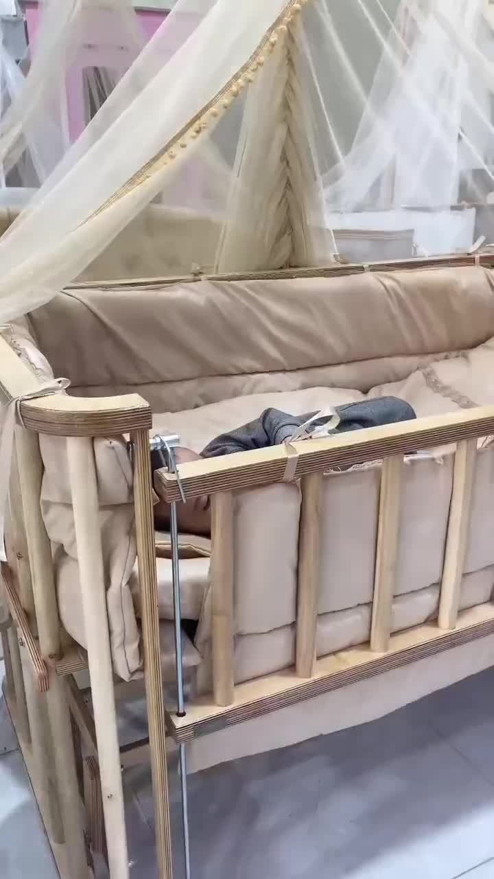 گهواره نوازد سنتی مدل آرسام تخت کنارمادرمدل آرسام|تخت و صندلی بچه|تبریز, |دیوار