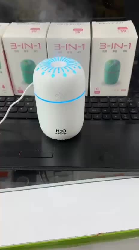 بخور سرد سه کاره A5 با چراغ خواب|پنکه و تصفیه‌کنندهٔ هوا|تبریز, |دیوار