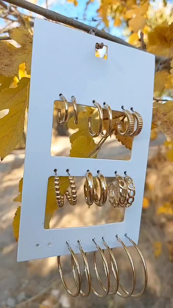 گوشواره های رنگ ثابت و بدون حساسیت|بدلیجات|بجنورد, |دیوار