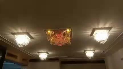 ساخت و طراحی لوستر های کریستالی|لوستر و چراغ آویز|شهرکرد, |دیوار