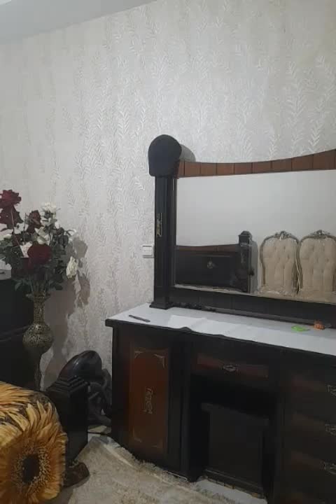 سرویس خواب چوب ۴ تیکه|تخت و سرویس خواب|مشکین‌دشت, |دیوار