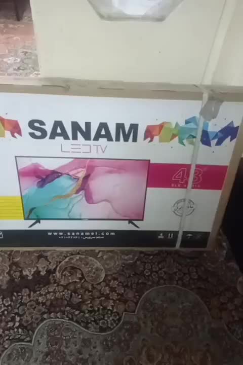 تلویزیون ۴۳ اینچ صنام پلمپ نو نو|تلویزیون و پروژکتور|تهران, خزانه|دیوار