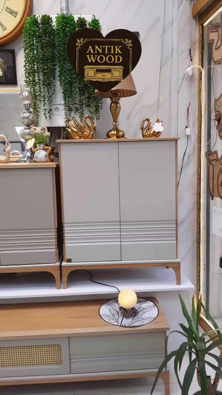 کنسول وآینه میز جاکفشی ست کامل جهزیه عروس|بوفه، ویترین، کنسول|نسیم‌شهر, |دیوار