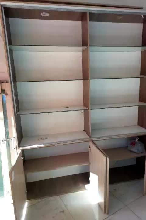 کمدویترینی|کتابخانه، شلف، قفسههای دیواری|ملایر, |دیوار