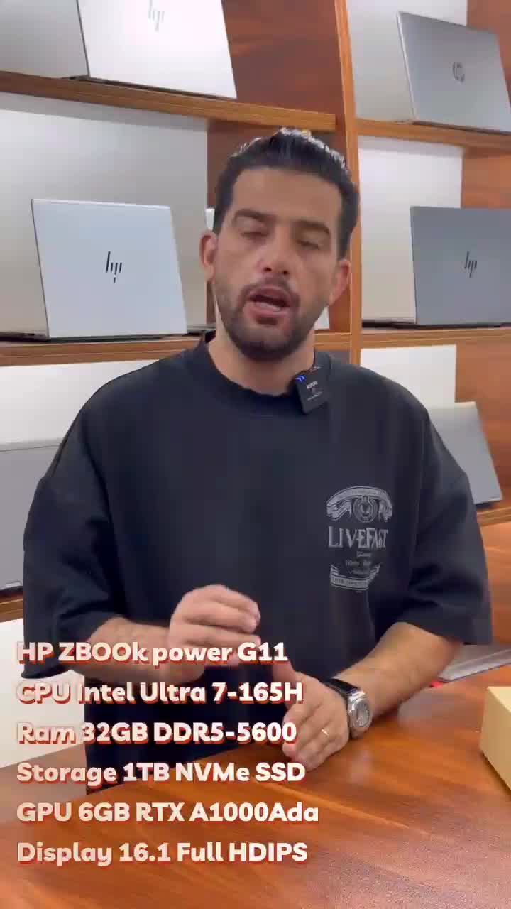 مدل خاص رده بالا ۶گیگ گرافیک Hp ZBook power G11|رایانه همراه|تهران, فلسطین (میدان انقلاب)|دیوار
