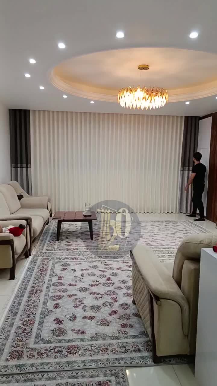 پرده۵۳۳۷۸آماده مینیمال ورتیکال چک پانچ شهرک قدس|پرده، رانر، رومیزی|قم, شهرک قدس|دیوار