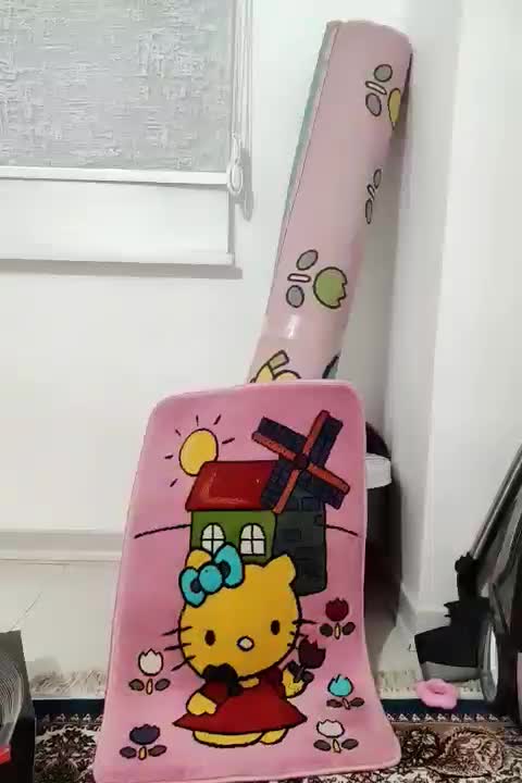 ست پرده و فرش و پادری کودک کیتی|فرش|ارومیه, |دیوار