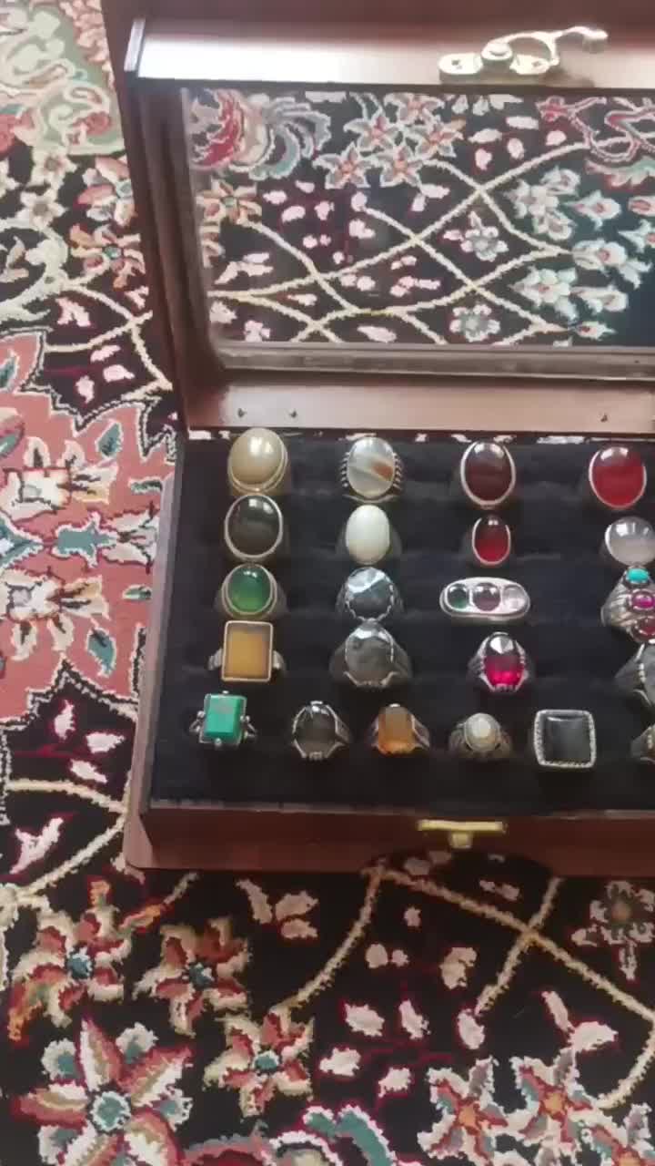 کلکسیون انگشتر مرحوم حاجی کتابعلی طاهری|جواهرات|کرمانشاه, |دیوار