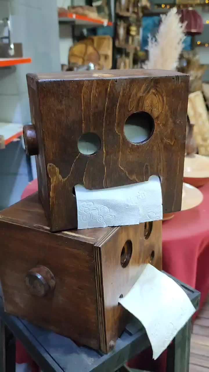 جا دستمالی چوبی|صنایع دستی و سایر لوازم تزئینی|اصفهان, رزمندگان|دیوار