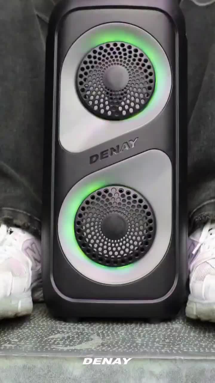 اسپیکر پارتی‌باکس شارژی دنای مدل هانا P4021|پخش‌کننده همراه|نیشابور, جمهوری|دیوار