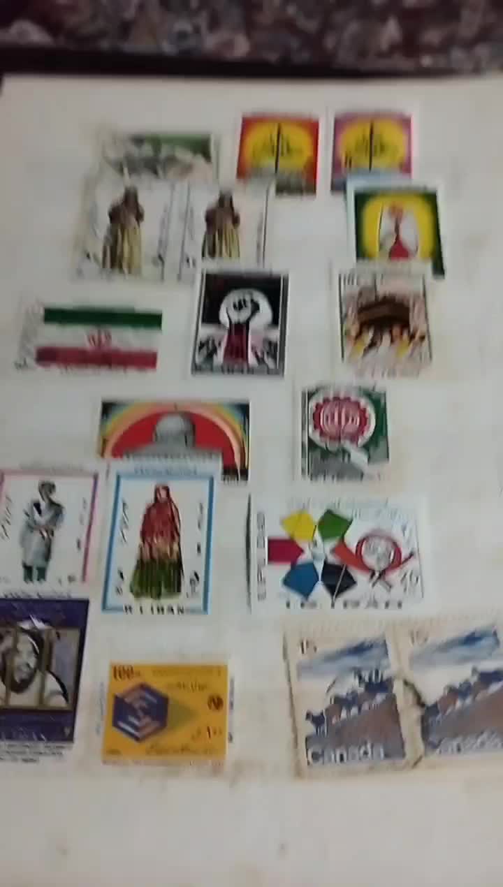 کلکسیون تمر قدیمی 3700عدد|کلکسیون سکه، تمبر، اسکناس|رشت, ساغری سازان|دیوار