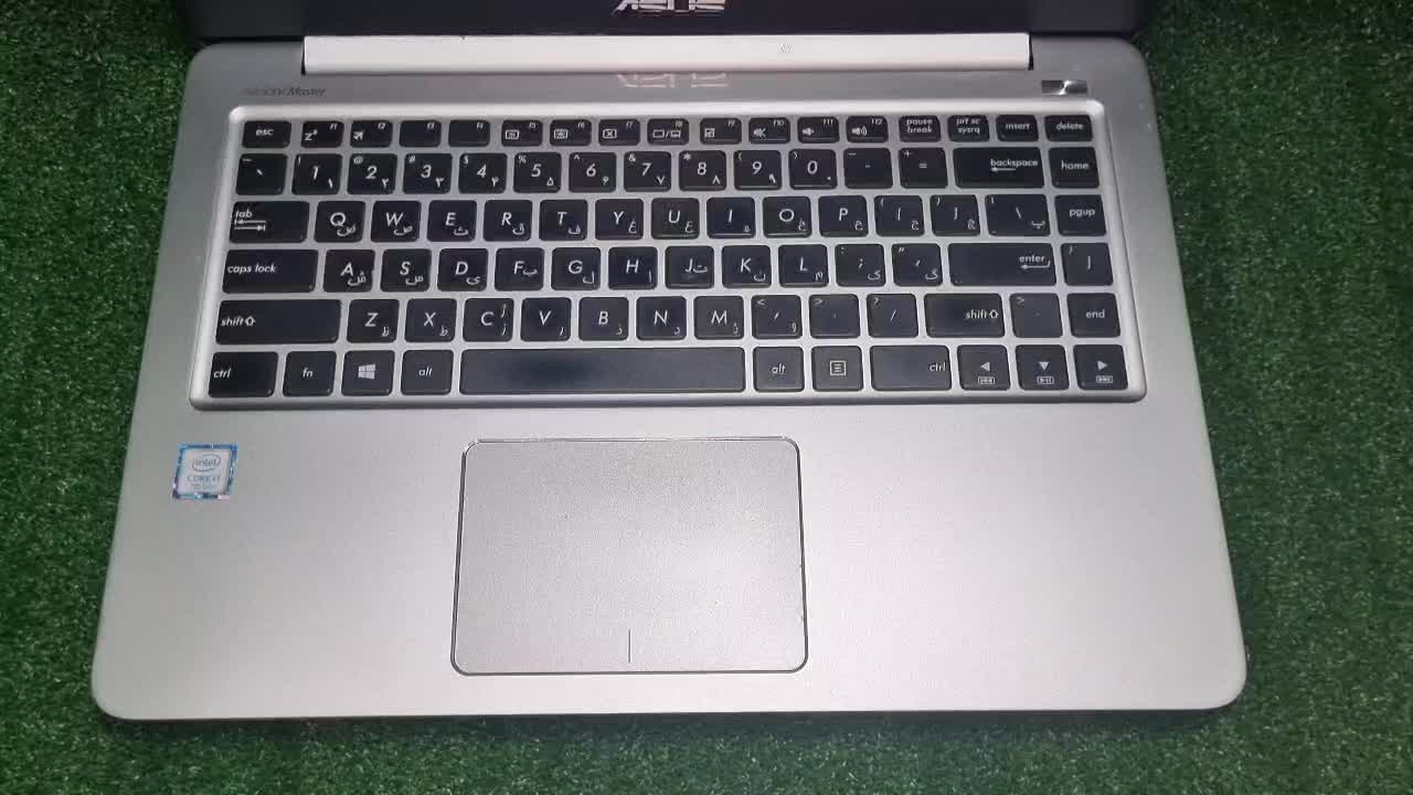 لپتاپ Asus K401 Core i7 گرافیک‌دار نقره‌ای|رایانه همراه|کرج, اتحاد|دیوار