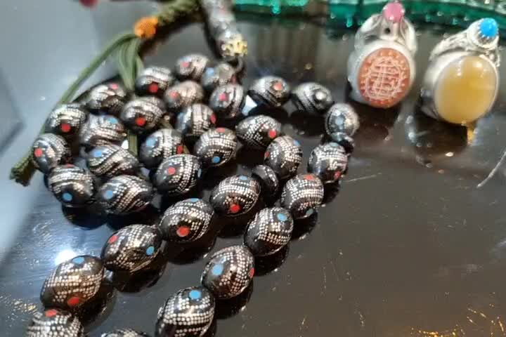 انگشتر یمنی کهنه فیروزه یاقوت تسبیح سندلوس و یسر|جواهرات|تهران, نیروی هوایی (پیروزی)|دیوار