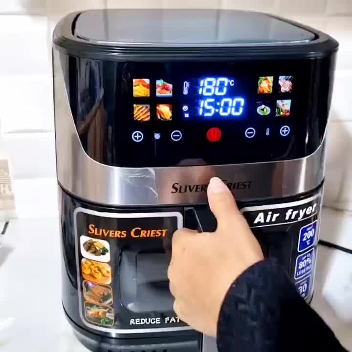 سرخ کن یونیک سیلور هواپز رژیمی ایر فایر کادویی|اجاق گاز و لوازم برقی پختوپز|قم, آزادگان|دیوار