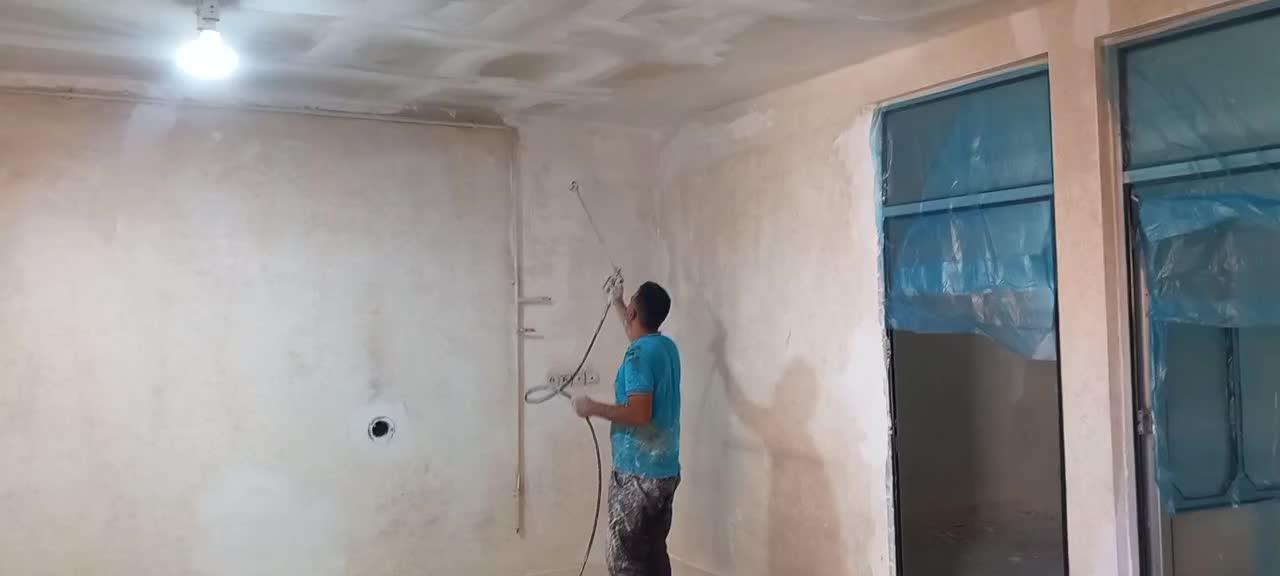 رنگ آمیزی و نقاشی ساختمان|خدمات پیشه و مهارت|اندیمشک, |دیوار