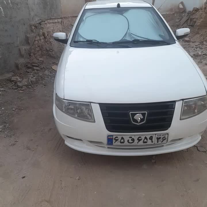 سمند سورن سفید مدل۸۸کارمندی ۲گانه دست کم کار سالم|خودرو سواری و وانت|کاشمر, |دیوار