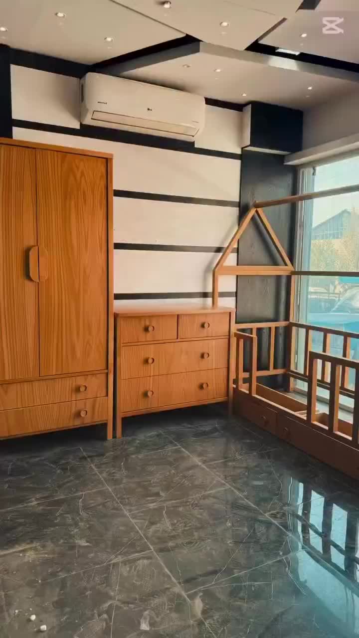 ست تخت کودک چوب طبیعی با رنگ‌های غیرسمی *اقساطی|اسباب و اثاث بچه|تهران, سعادت‌آباد|دیوار