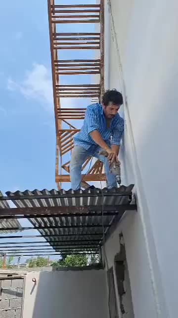 جوشکاری کل ساختمان نصب حلب و سایه روشن|خدمات پیشه و مهارت|بابل, |دیوار