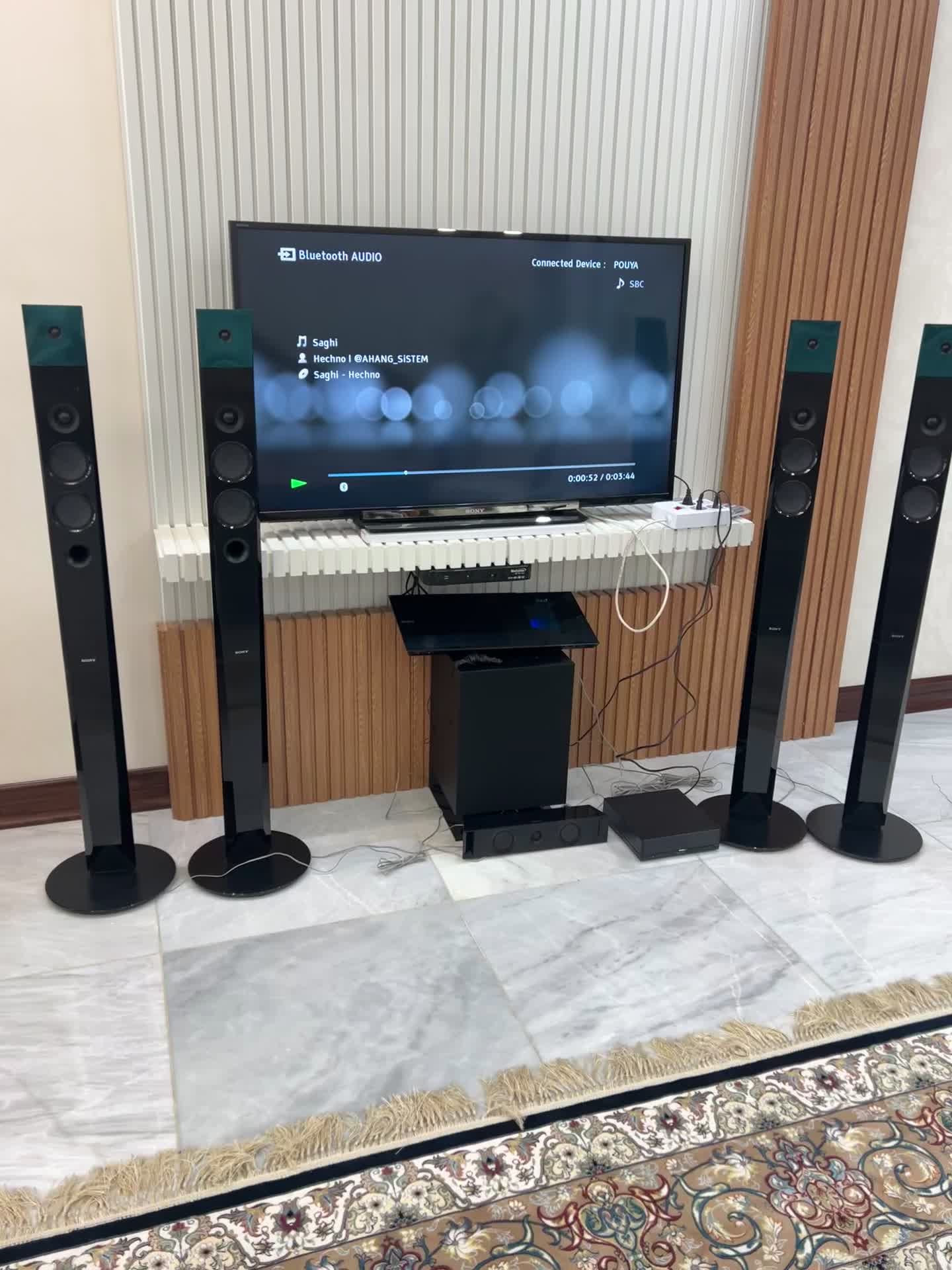 سیستم صوتی سونی|سیستم صوتی خانگی|نجفآباد, امیرکبیر|دیوار