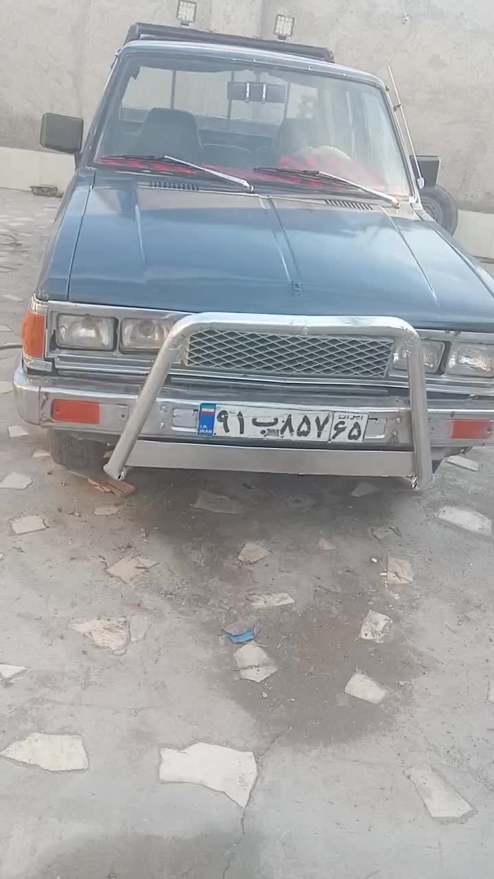 وانت داتسون 1/5 کابین حاجی اباد|خودرو سواری و وانت|حاجی آباد, |دیوار