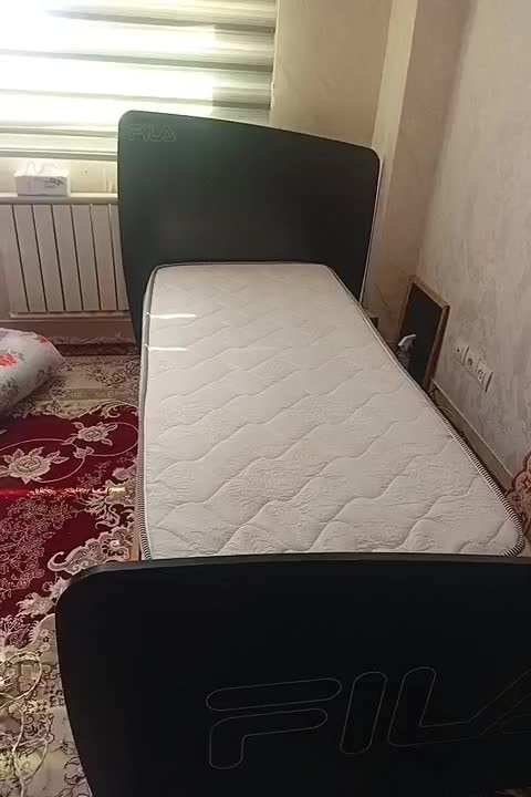 تختخواب یک نفره در حد نو|تشک تختخواب|قم, پردیسان|دیوار