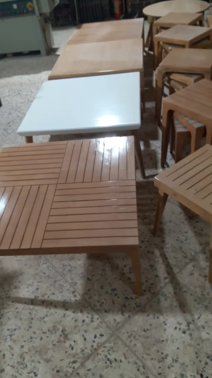 ساخت سفارشی  انواع میز وگل میز  با چوب راش|مبلمان خانگی و میز عسلی|شیراز, سلطان آباد|دیوار