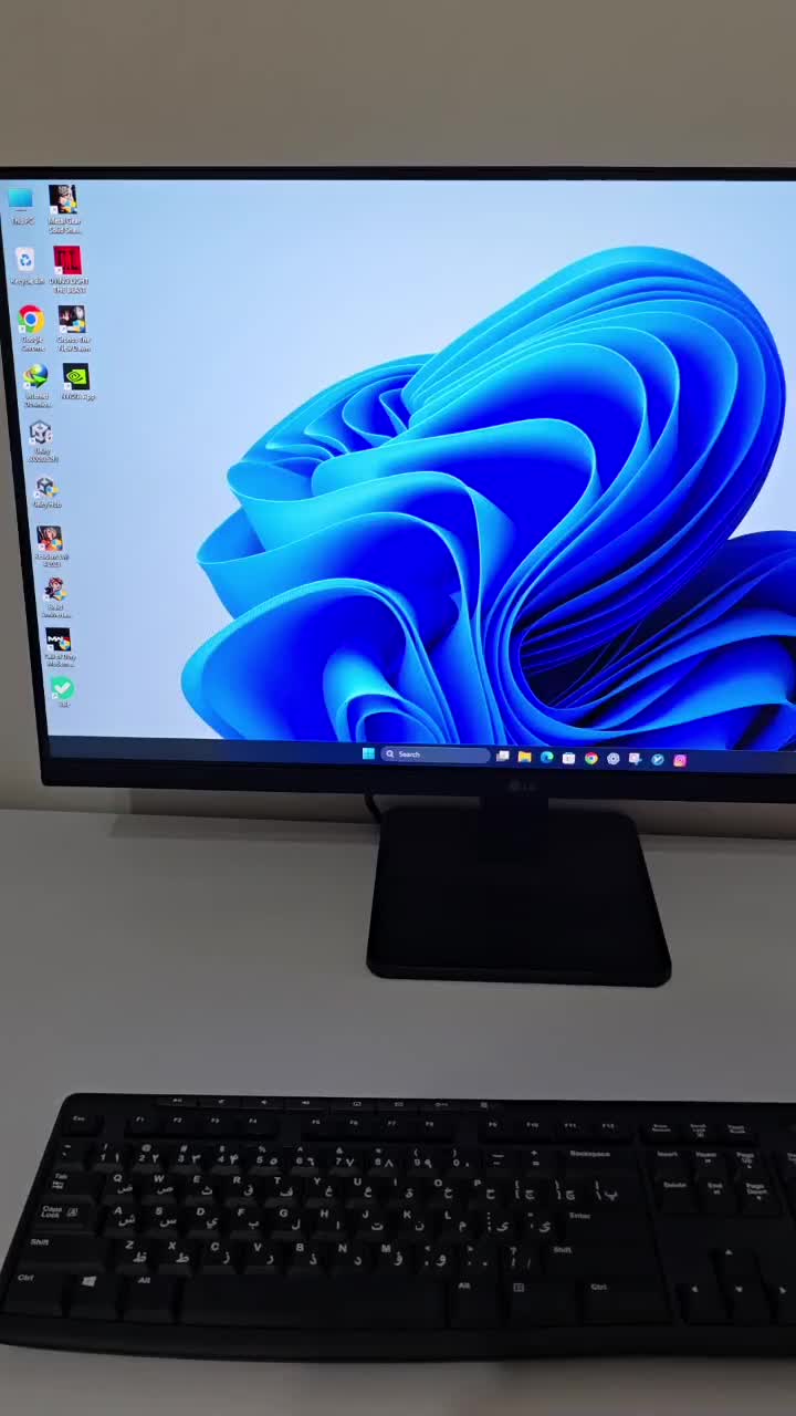 کیس و مانیتور الجی 100هرتز  3060gpu cpu 14400|رایانه رومیزی|تهران, سبلان (لشگر)|دیوار