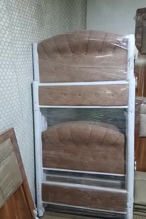 تخت خواب دو طبقه فلزی عمده و خرده|تخت و سرویس خواب|تبریز, |دیوار