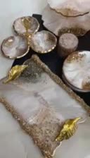 سرویس پذیرایی رزینی ۶ نفره|ظروف سرو و پذیرایی|گرگان, |دیوار