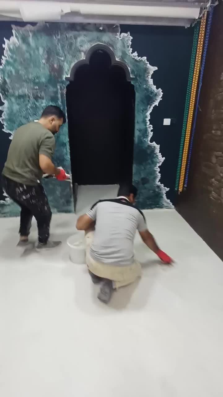 نقاشی . پتینه .میکروسمنت . ورق طلا|خدمات پیشه و مهارت|بندر ماهشهر, |دیوار