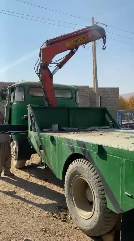 جرثقیل ایفا|خودرو سنگین|لاجان, |دیوار