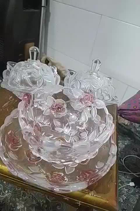 سرویس عصرانه خوری وقندان|ظروف سرو و پذیرایی|قنوات, |دیوار