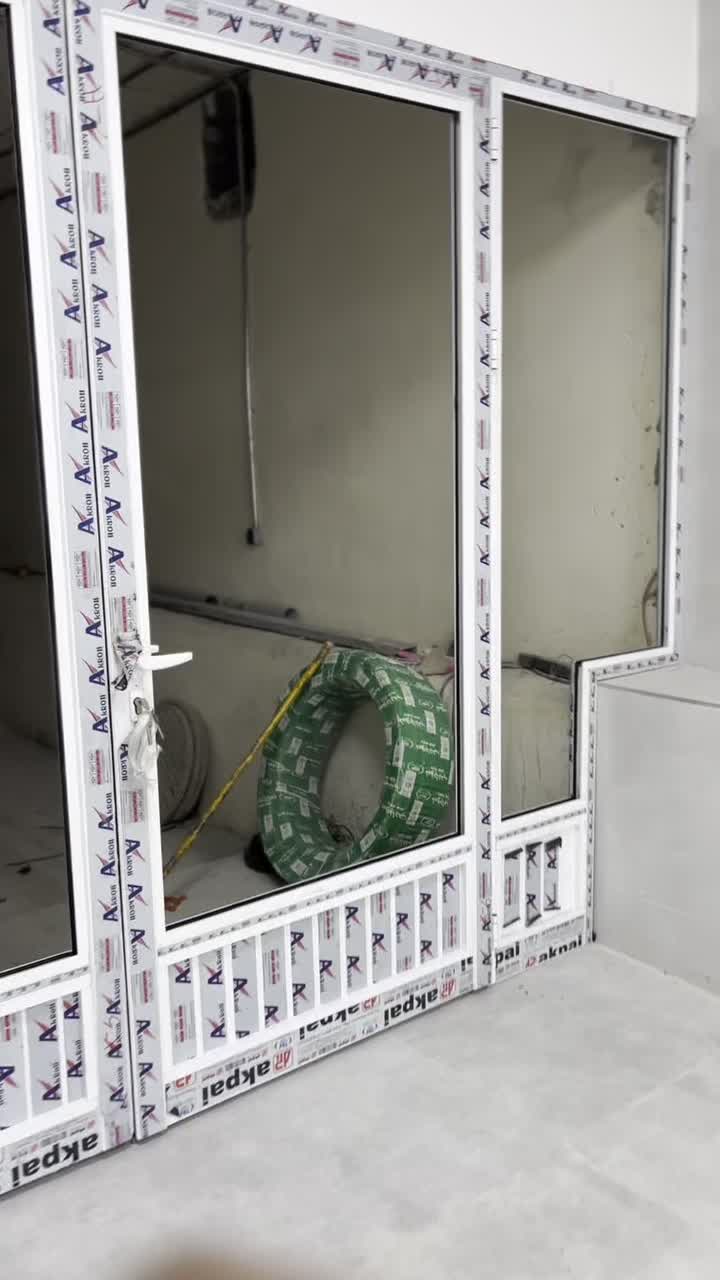 درب و پنجره آلومینیوم دوجداره|خدمات پیشه و مهارت|اصفهان, آبشار|دیوار