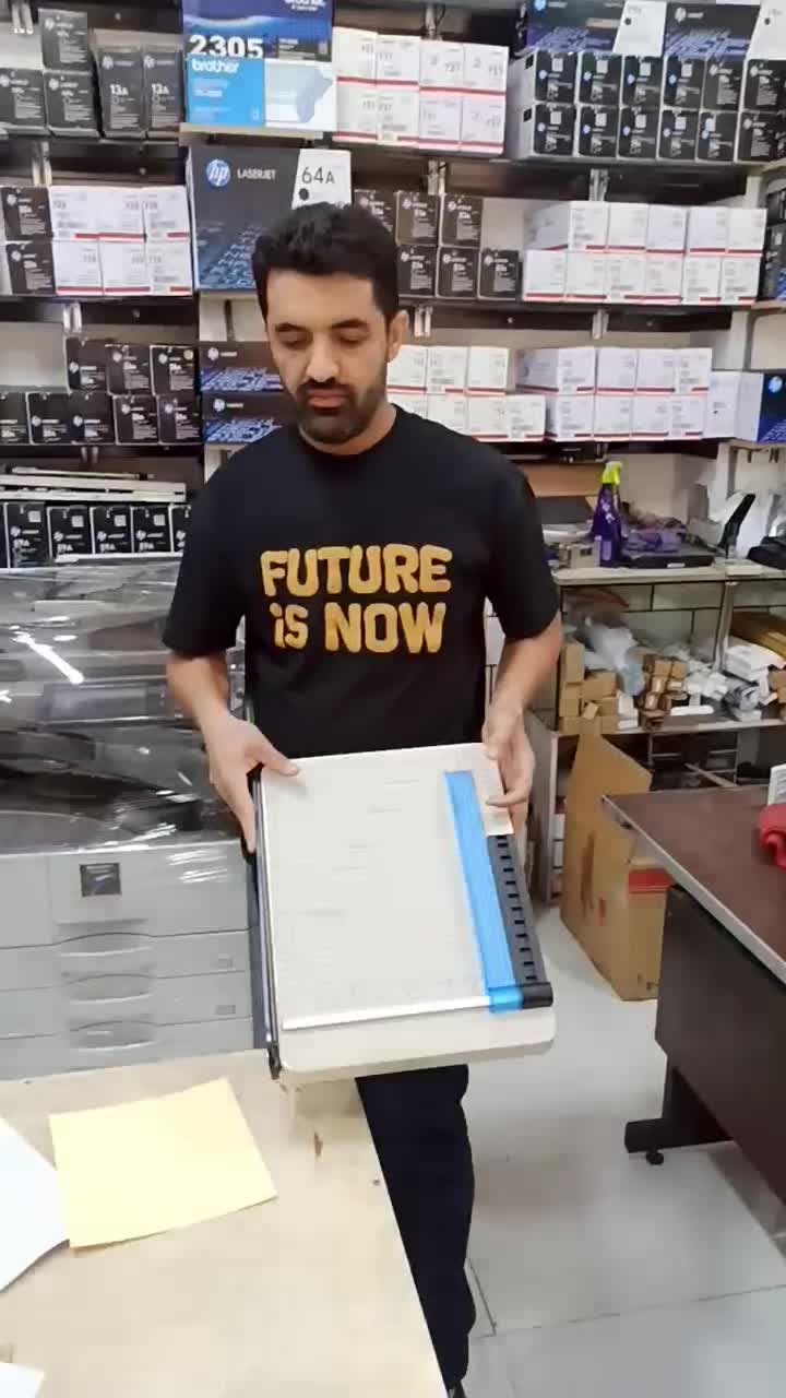 کاتر دستی سایز A4 رومیزی مدل سوپربایند اصل تایوان|لوازم التحریر|اندیمشک, |دیوار