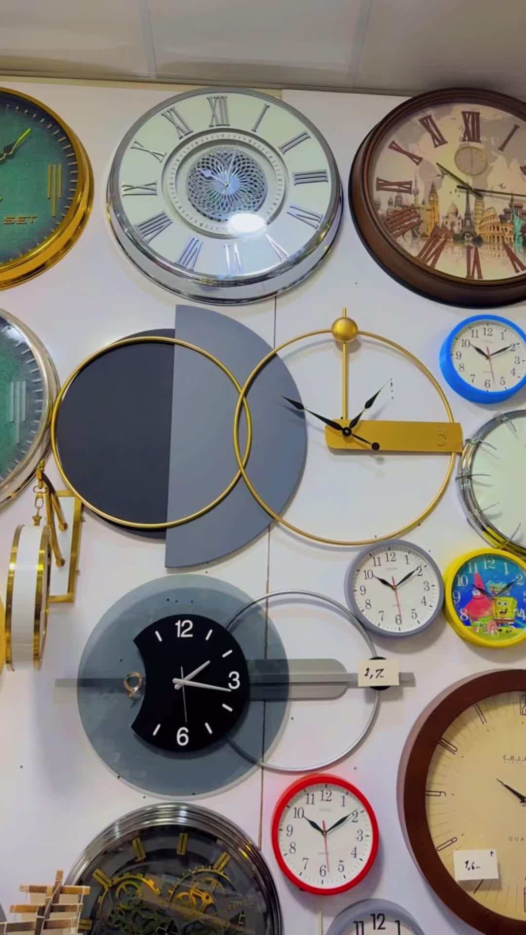 پخش عمده و تکی ساعت دیواری فلزی|ساعت دیواری و تزئینی|اندیشه, شهرک مریم|دیوار