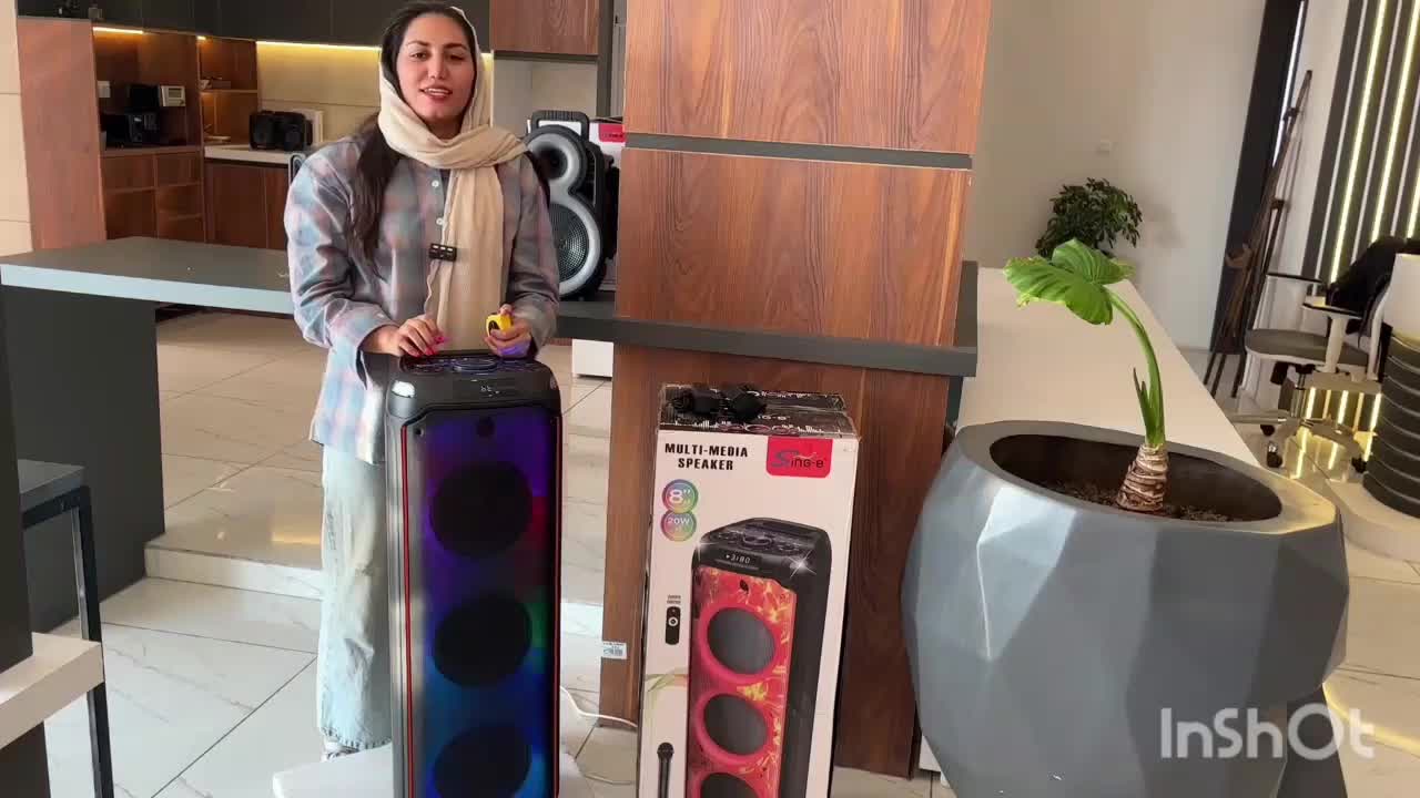 اسپیکر غول ارتفاع ۱۱۰ سانت|سیستم صوتی خانگی|ارومیه, |دیوار