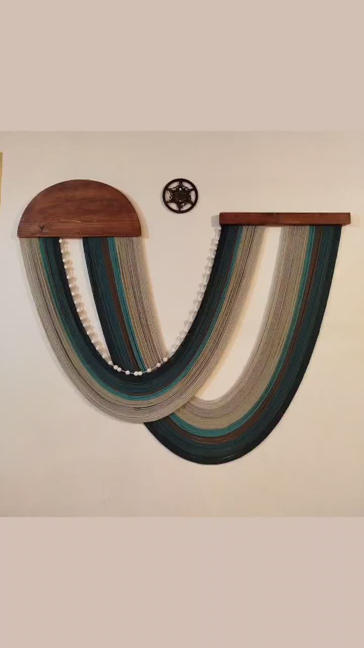 لوستر های رافیا و مکرومه|صنایع دستی و سایر لوازم تزئینی|تاکستان, |دیوار