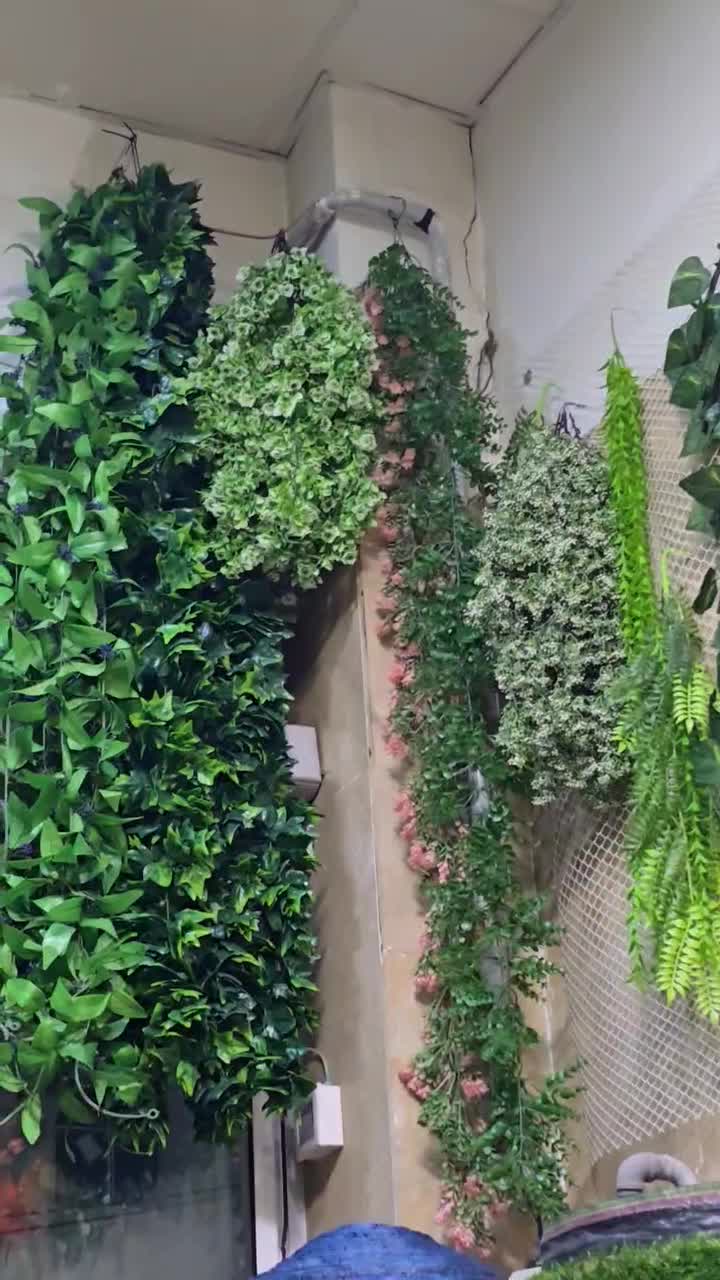 انواع ریسه و آویز بوته گل گیاه مصنوعی شمشاد وشکوفه|گل مصنوعی|تهران, بهارستان|دیوار