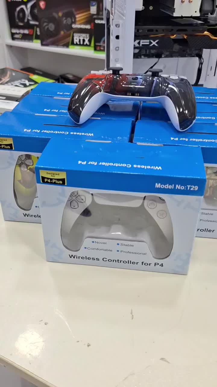 دسته طرح دار های‌کپی PS4 طرح PS5|کنسول، بازی ویدئویی و آنلاین|بندر انزلی, جهانگانی|دیوار