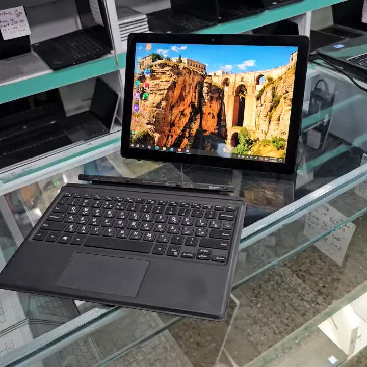 لپتاپ DELL کیبرد جدا شونده نسل ۸ رم ۱۶ صفحه لمسی|رایانه همراه|یاسوج, |دیوار