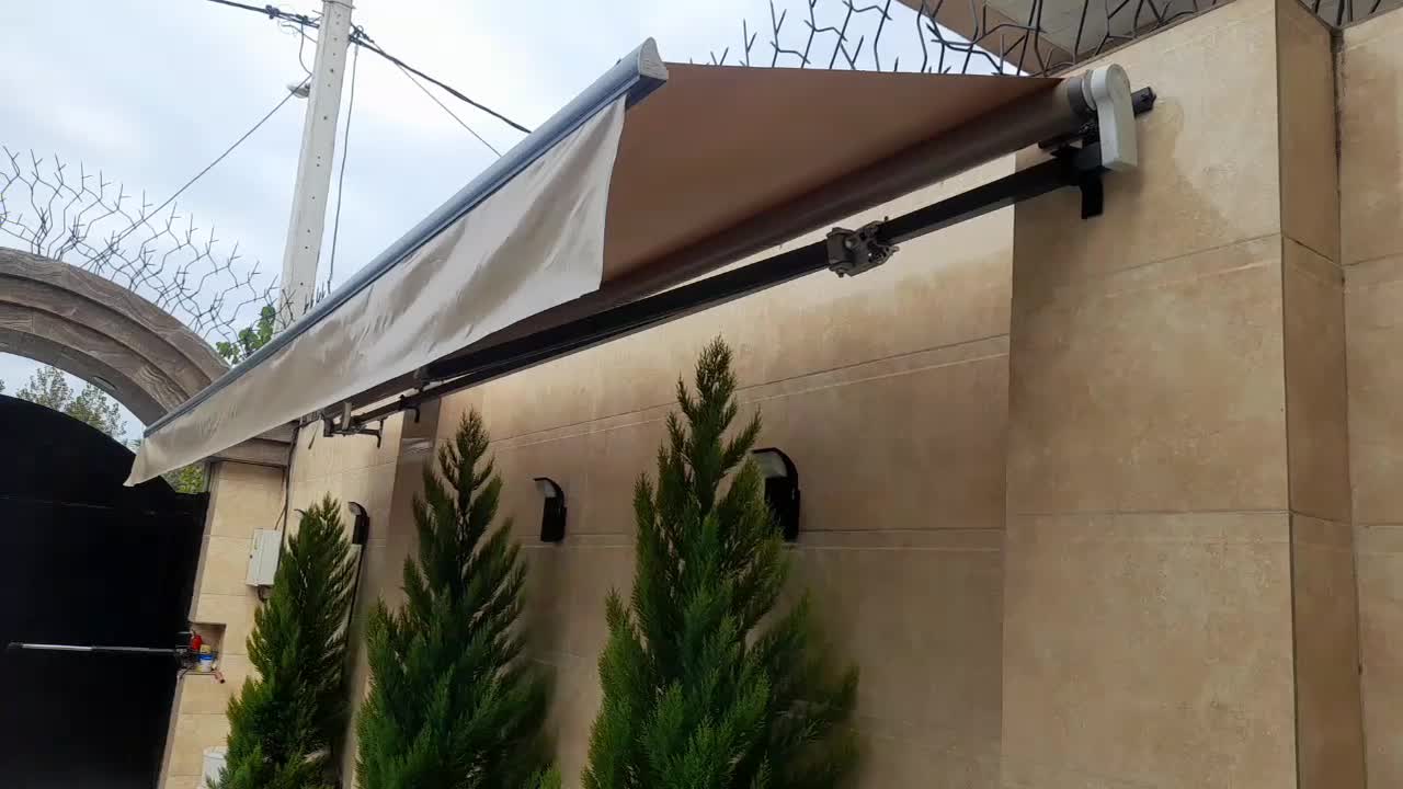 سایه بان برقی نو|فروشگاه و مغازه|خمام, |دیوار