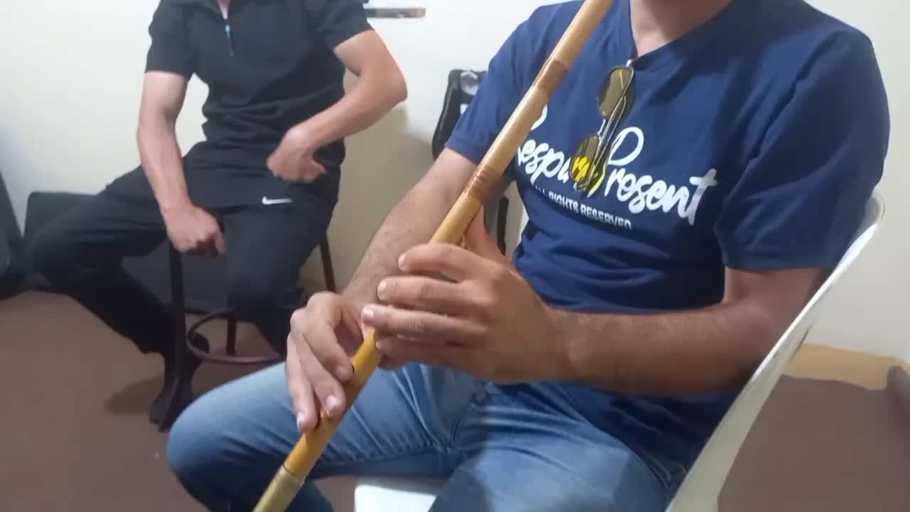 نی درهفت کوک.تایید استاد کی نوید کیانی.با مهر ویژه|سازهای بادی|ایذه, |دیوار