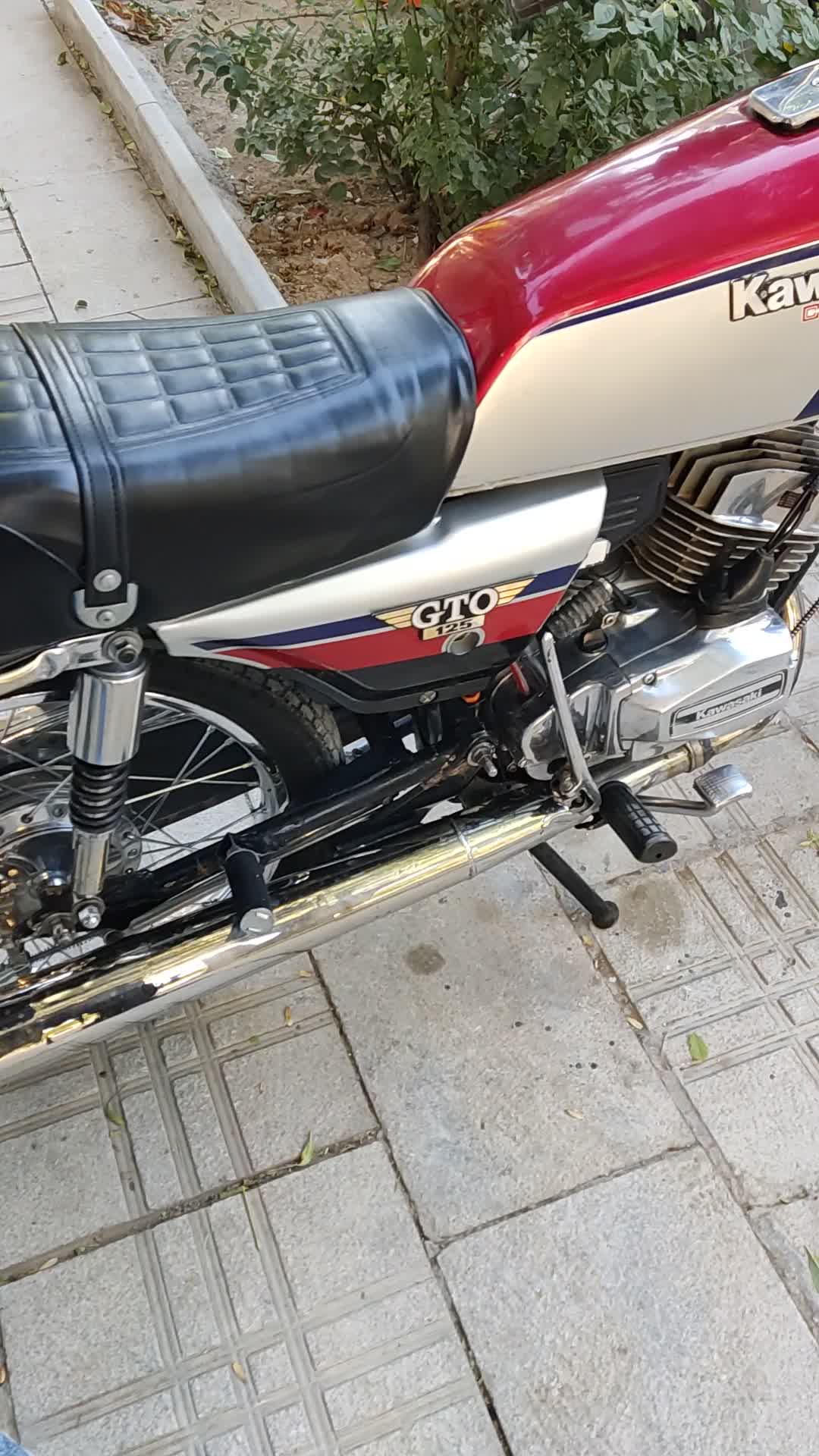 Gto kawasaki 125|موتورسیکلت|فریدونشهر, |دیوار