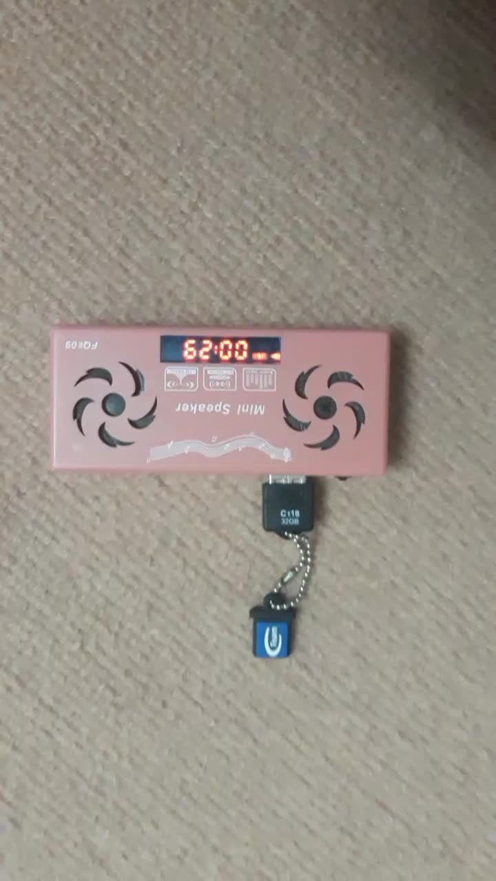 اسپیکر فلش و رم خور با صدای خوب(سالم)|پخش‌کننده همراه|اصفهان, کوی امیریه|دیوار