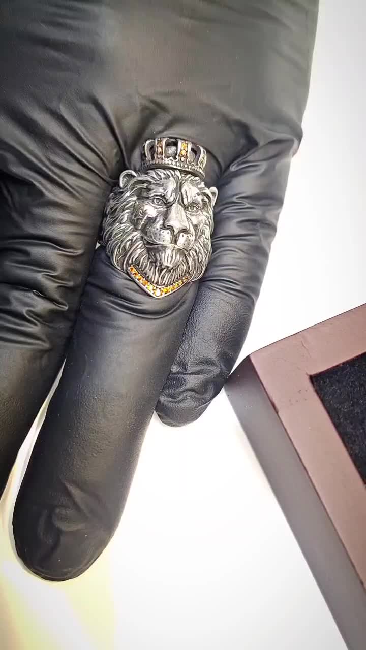 انگشتر نقره شیر الفا|جواهرات|طرقبه, |دیوار