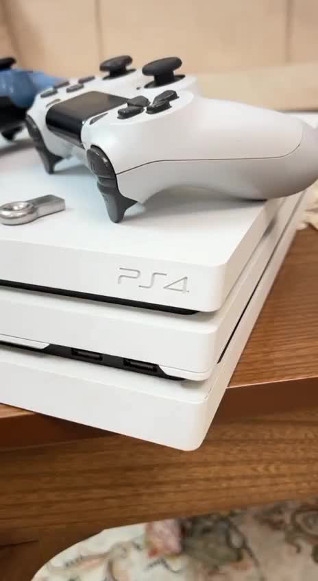 پی اس فور ps4 پرو سفید کپیخور ورژن 9 دو دسته|کنسول، بازی ویدئویی و آنلاین|مشهد, کلاهدوز|دیوار