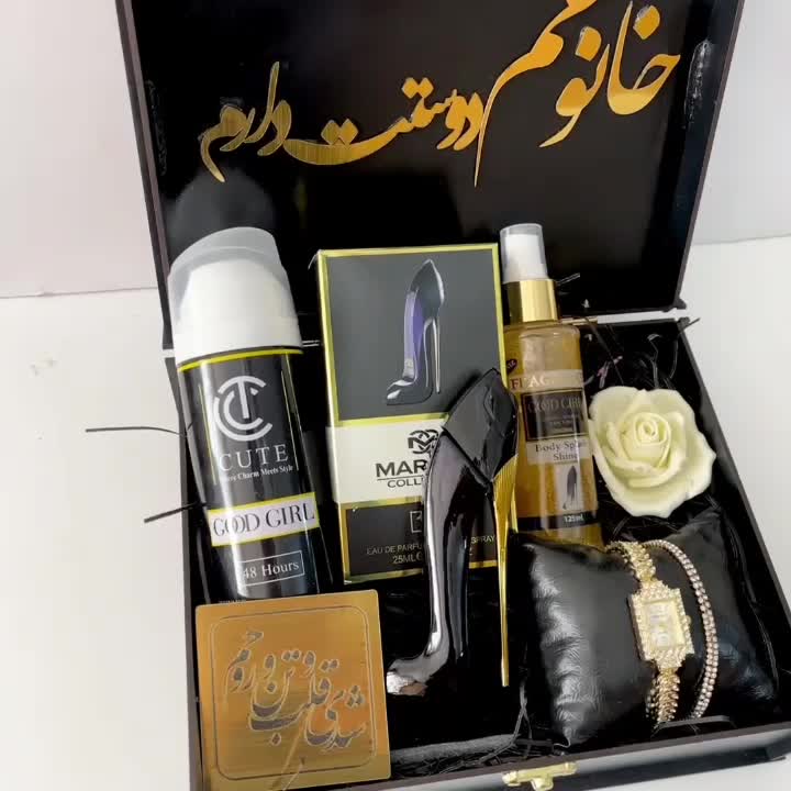 باکس هدیه چوبی لوکس و زیبای زنانه  ساعت نگیندار|آرایشی، بهداشتی، درمانی|مشهد, رضاشهر|دیوار